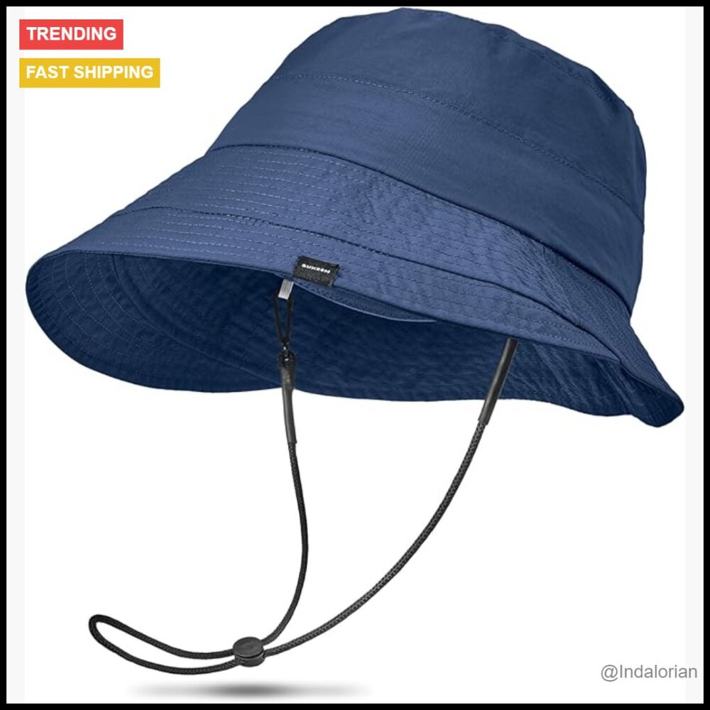 Lightweight Packable Sun Hat Quick-Dry Foldable H… - image 1